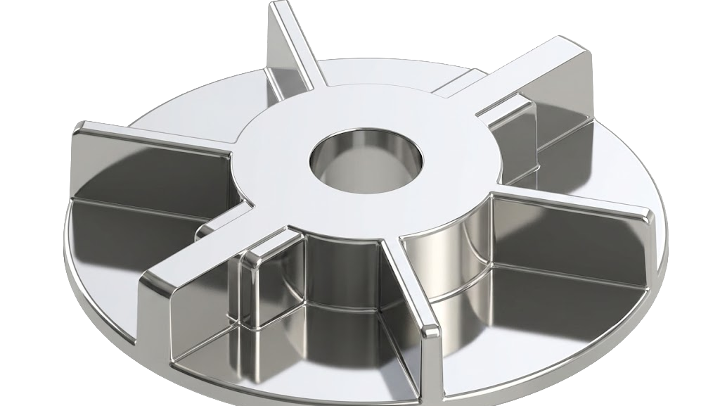 Alaşım Fan Çarkı - CAD Modeli