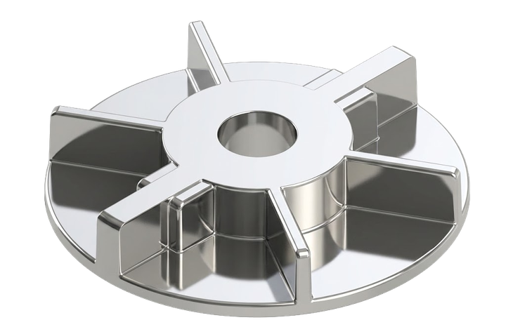 Alaşım Fan Çarkı - CAD Modeli